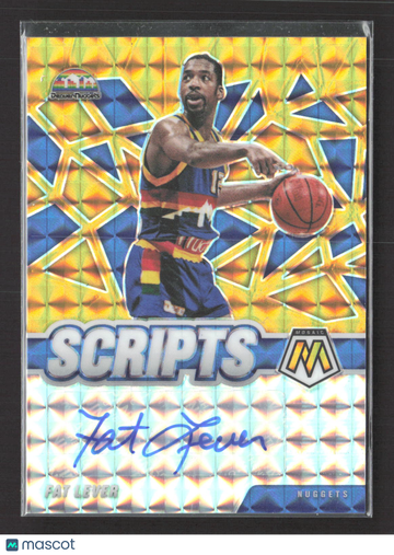 2021 Panini Prizm Mosaic Scripts Fat Lever #SC-FLV Auto