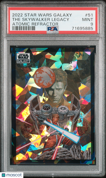 2022 Topps Chrome Star Wars Galaxy The Skywalker Legacy #51 PSA 9