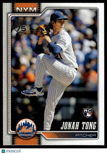 2026 Topps Jonah Tong #4 RC