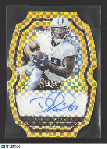2018 Panini Select Prizm Delanie Walker #SP-DW Gold Die-Cut /5