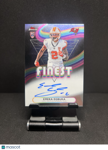 2025 FINEST EMEKA EGBUKA ROOKIE AUTO RC