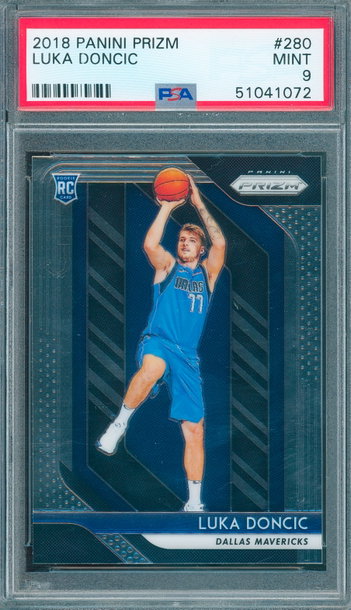 Luka Doncic 2018-19 Prizm PSA 9 #1072
