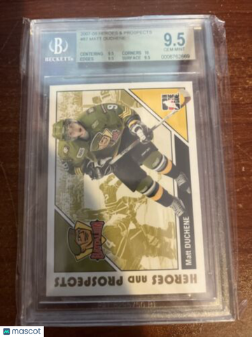 2007 Matt Duchene #232 Rookie BGS 9.5