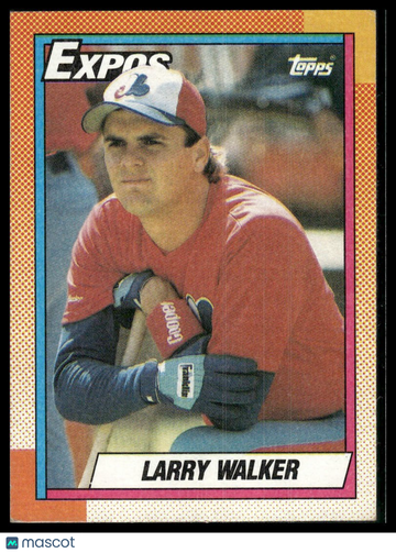 1990 Topps Larry Walker #757 RC