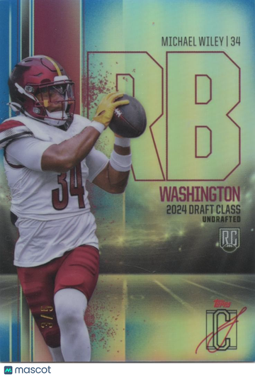 2025 Michael Wiley Rookie Topps