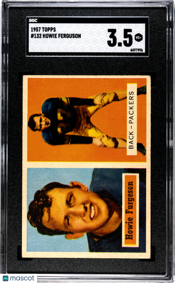 1957 Topps Howie Ferguson #132 SGC 3.5