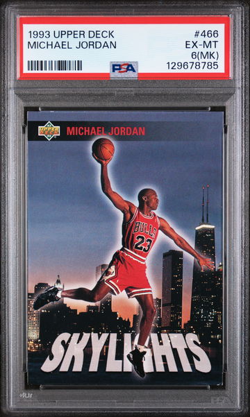 1993 Upper Deck Skylights Michael Jordan #466 PSA 6