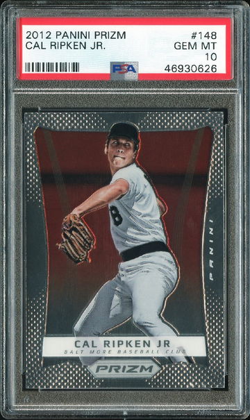 2012 Prizm #148 Cal Ripken PSA 10