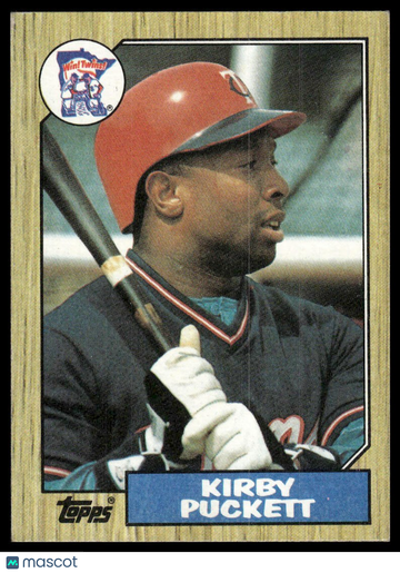 1987 Topps Kirby Puckett #450