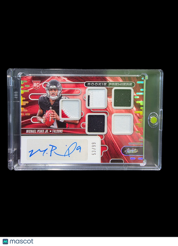 2024 Panini Absolute Football Michael Penix Jr. #RPMA-MPJ /99 Patch RC