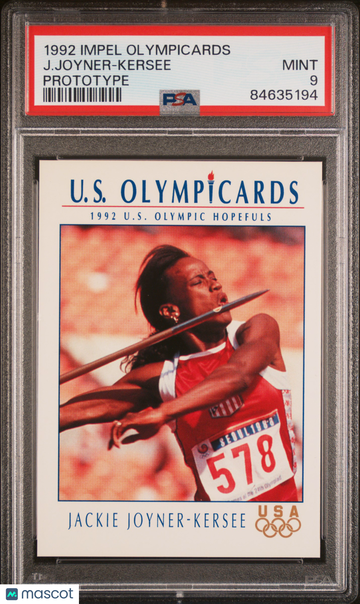 1992 Impel Olympicards J. Joyner-Kersee Prototype PSA 9