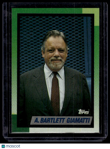 1990 Topps A. Bartlett Giamatti #396