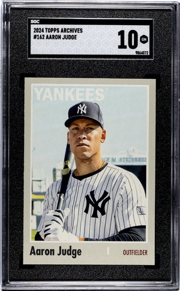 2024 Topps Archives #162 Aaron Judge SGC 10