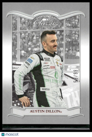 2023 Panini Chronicles Austin Dillon #12 Classics Red SN