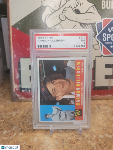 1960 Topps Harmon Killebrew #210 PSA 7