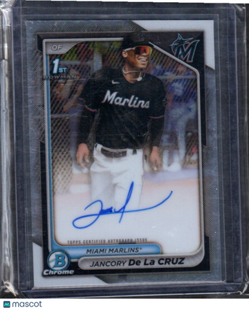 2024 Bowman Chrome Jancory De La Cruz #CPA-JDL Prospects Autographs AU