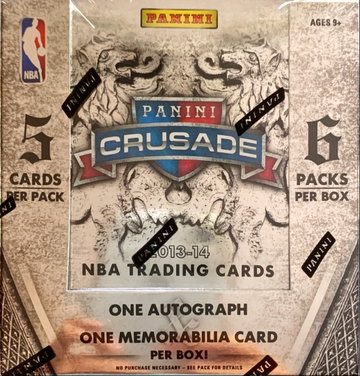 2013-14 PANINI CRUSADES BASKETBALL SINGLE HOBBY BOX