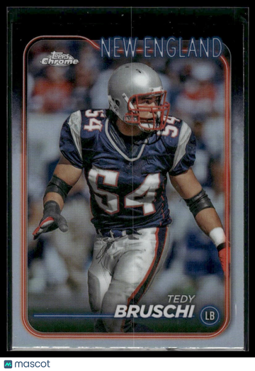 2024 Topps Chrome Tedy Bruschi #124 Refractor