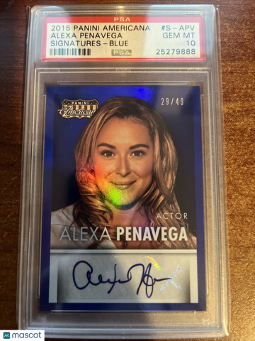 americana Alexa Penavega #S-APV PSA 10