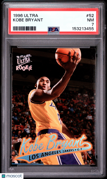 1996 Ultra Kobe Bryant #52 PSA 7