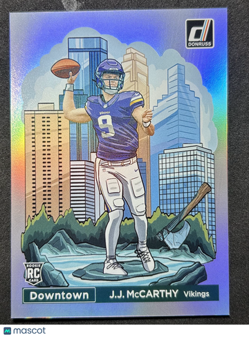 2024 Panini Donruss Downtown J.J. McCarthy #11 RC