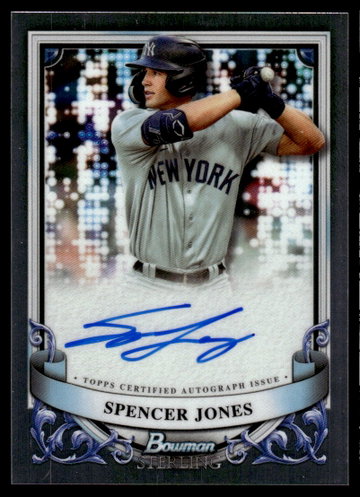 2024 Bowman Sterling Spencer Jones Rookie Auto
