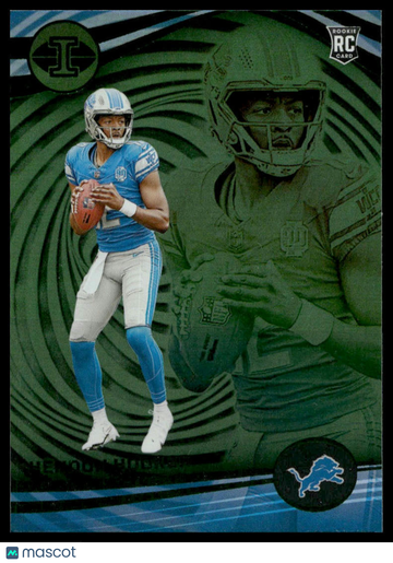 2023 Panini Illusions Hendon Hooker #37 Emerald Trophy Collection
