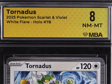 2025 Pokemon Scarlet & Violet White Flare Tornadus Holo MBA 8 #78