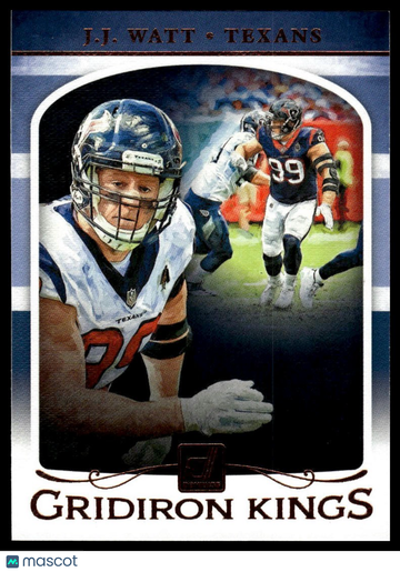 2019 Donruss J.J. Watt #GK-14 Gridiron Kings