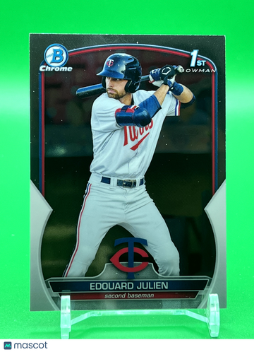 2023 Bowman Edouard Julien #BCP-82 Chrome 1st Bowman