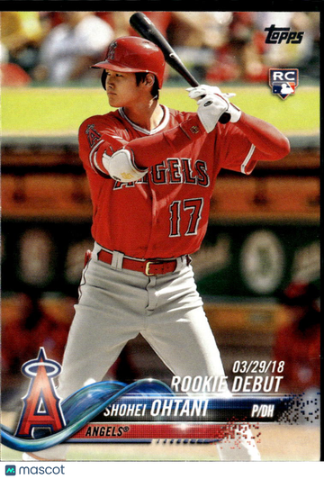 2018 Topps Update Series Shohei Ohtani #US285 RC