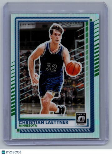 2025 Panini Donruss Optic Prizm Christian Laettner #134 Silver Prizm