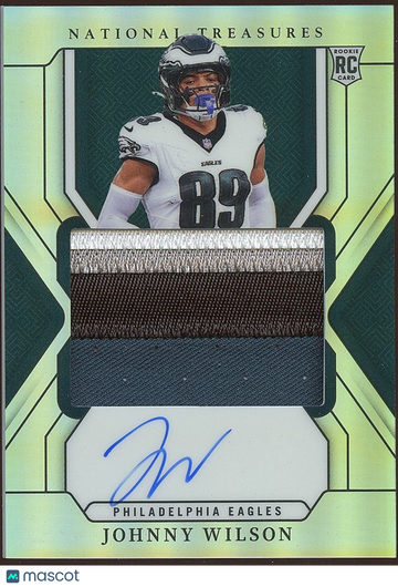 2024 Johnny Wilson Patch Rookie Panini Authentic
