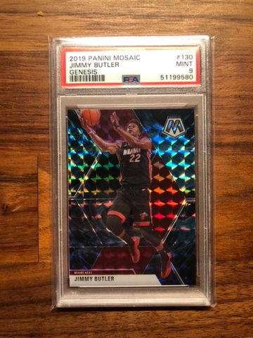 2019 Mosaic Genesis Jimmy Butler PSA 9