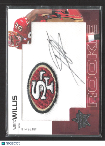 2007 Donruss Rookies & Stars Patrick Willis #223 Patch