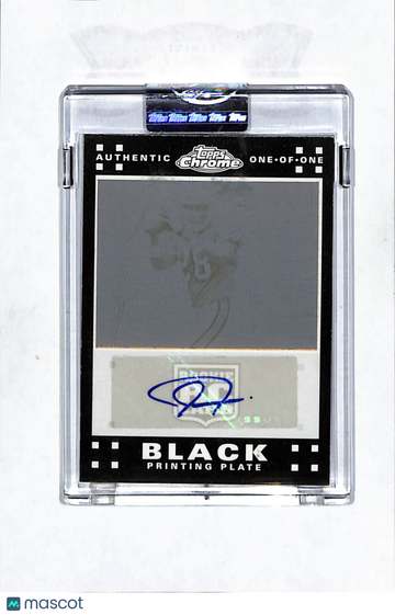 2022 Topps Chrome Jason Hill #TC216 Black Printing Plate
