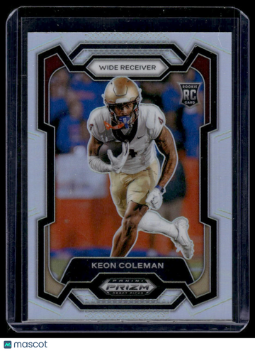2024 Panini Prizm Draft Picks Keon Coleman #120 Silver