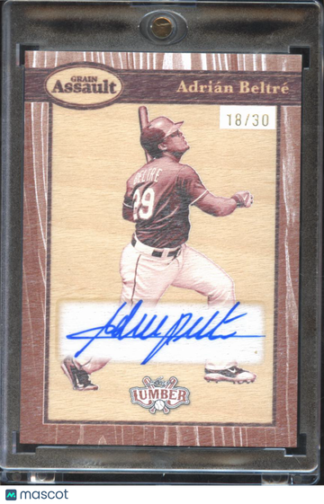2025 Leaf Lumber Grain Assault Adrián Beltré #GA-AB1 /30