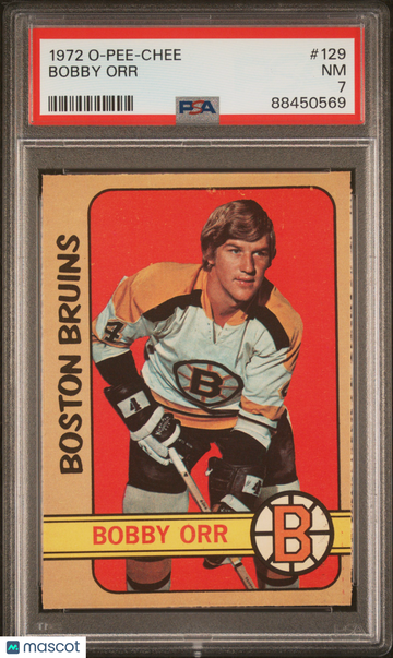 1972 O-Pee-Chee Bobby Orr #129 PSA 7
