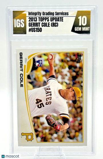2013 Topps Update Series Gerrit Cole #US150 [Base] Rookie Base Set 10