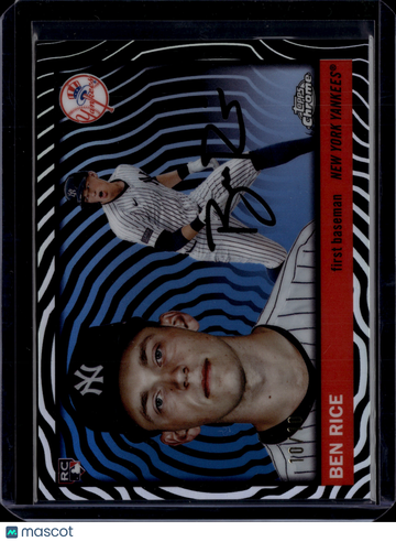 2025 Topps Chrome Ben Rice #311 RC