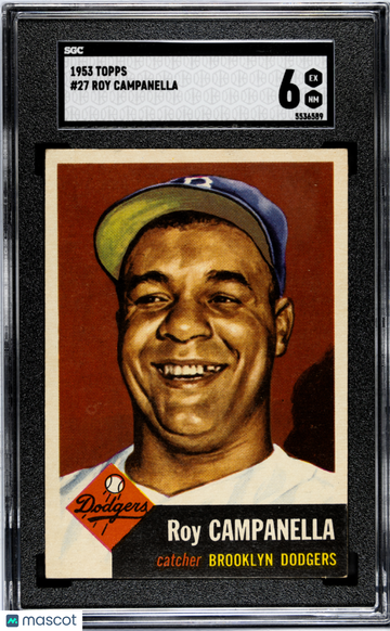 1953 Topps Roy Campanella #27 SGC 6