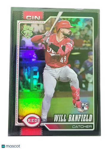 2026 Topps Series 1 Will Banfield #247 Black Foil RC
