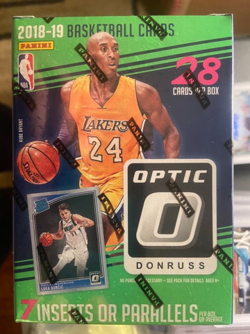 2018-19 Donruss optic blaster box