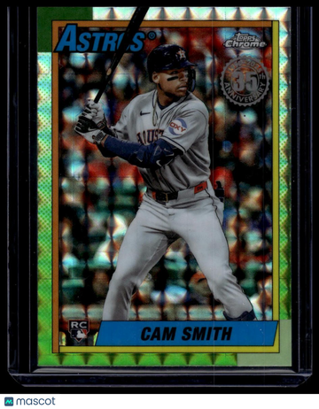 2025 Topps Chrome Update Cam Smith #90CU-15 1990 Topps Chrome Geometric Refractor