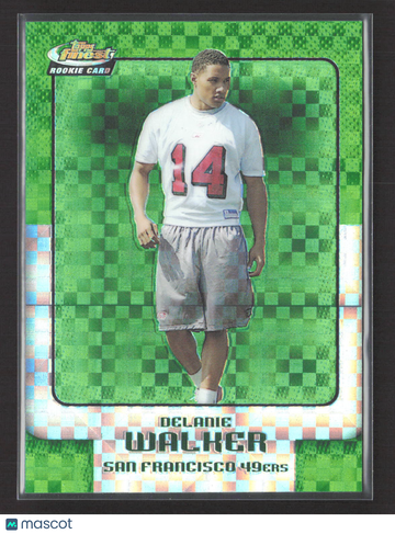 2006 Topps Finest Delanie Walker #24 X-Fractor