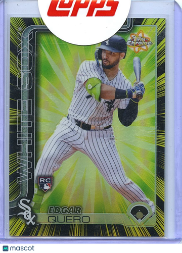2025 Topps Chrome Edgar Quero Chrome Rookie