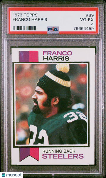 1973 Topps Franco Harris #89 PSA 4