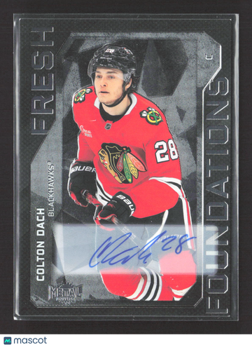 2026 Skybox Metal Universe Fresh Foundations Colton Dach #FF-26 Auto