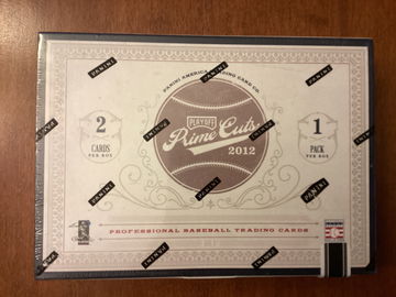 2012 Panini Prime Cuts Baseball Hobby Box